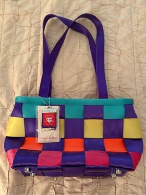 Harveys “Saved By the Belle” LTD Medium Tote + Bumper Sticker + Iris CNG